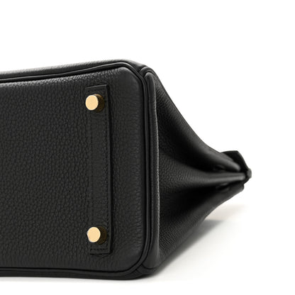 Hermes Togo Birkin 25 Black 10 of 11