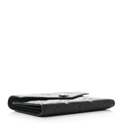Louis Vuitton Empreinte Victorine Wallet Black 4 of 7