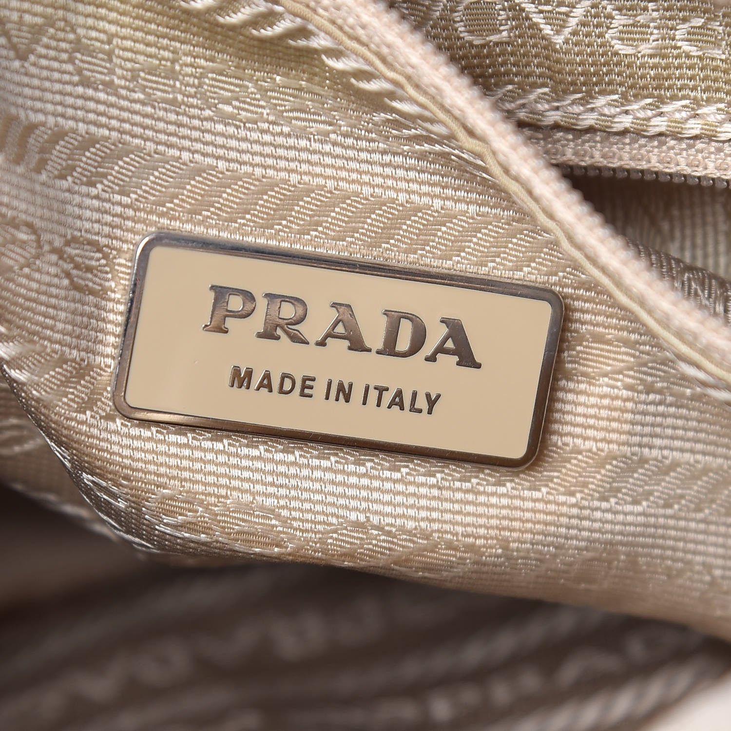Prada Tessuto Nylon Vela Messenger Bag Beige 6 of 16