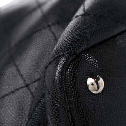 Chanel Grained Calfskin Large Shopping Fever Tote Black 11 of 22