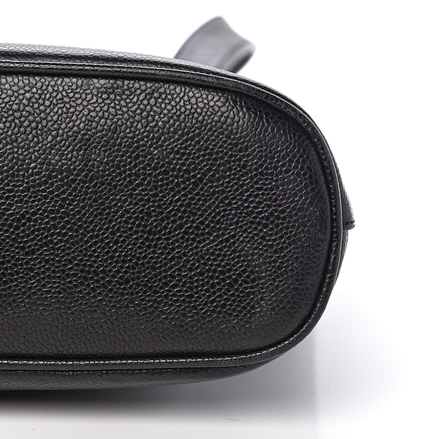 Chanel Caviar Large CC Shoulder Bag Black 16 of 17