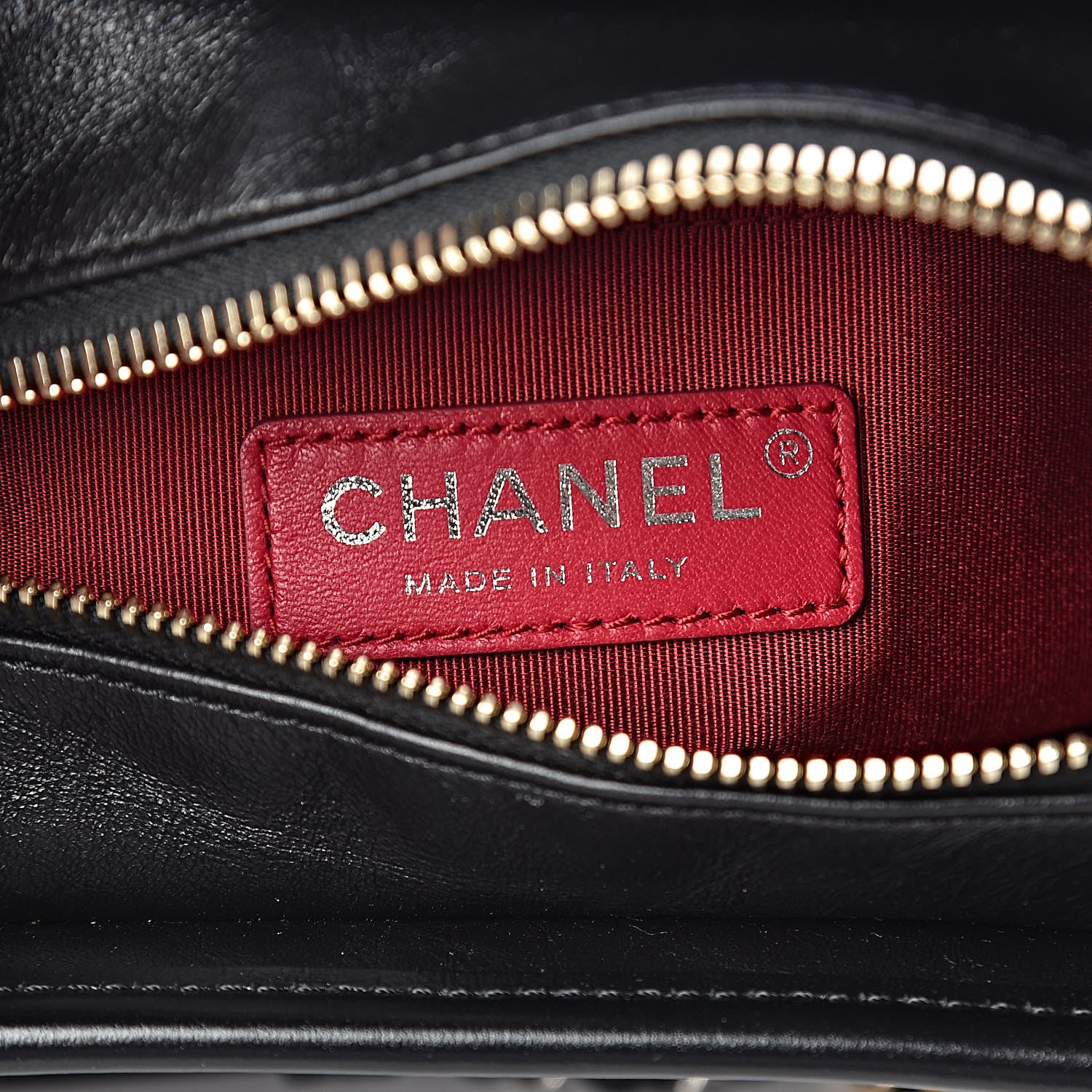 Chanel Aged Calfskin Quilted Small Gabrielle Hobo Black 6 of 10