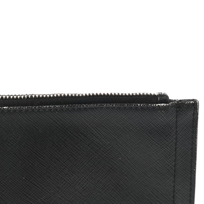 Givenchy Textured Coated Canvas Pixel Madonna Print Medium Cosmetic Pouch Black 16 of 18
