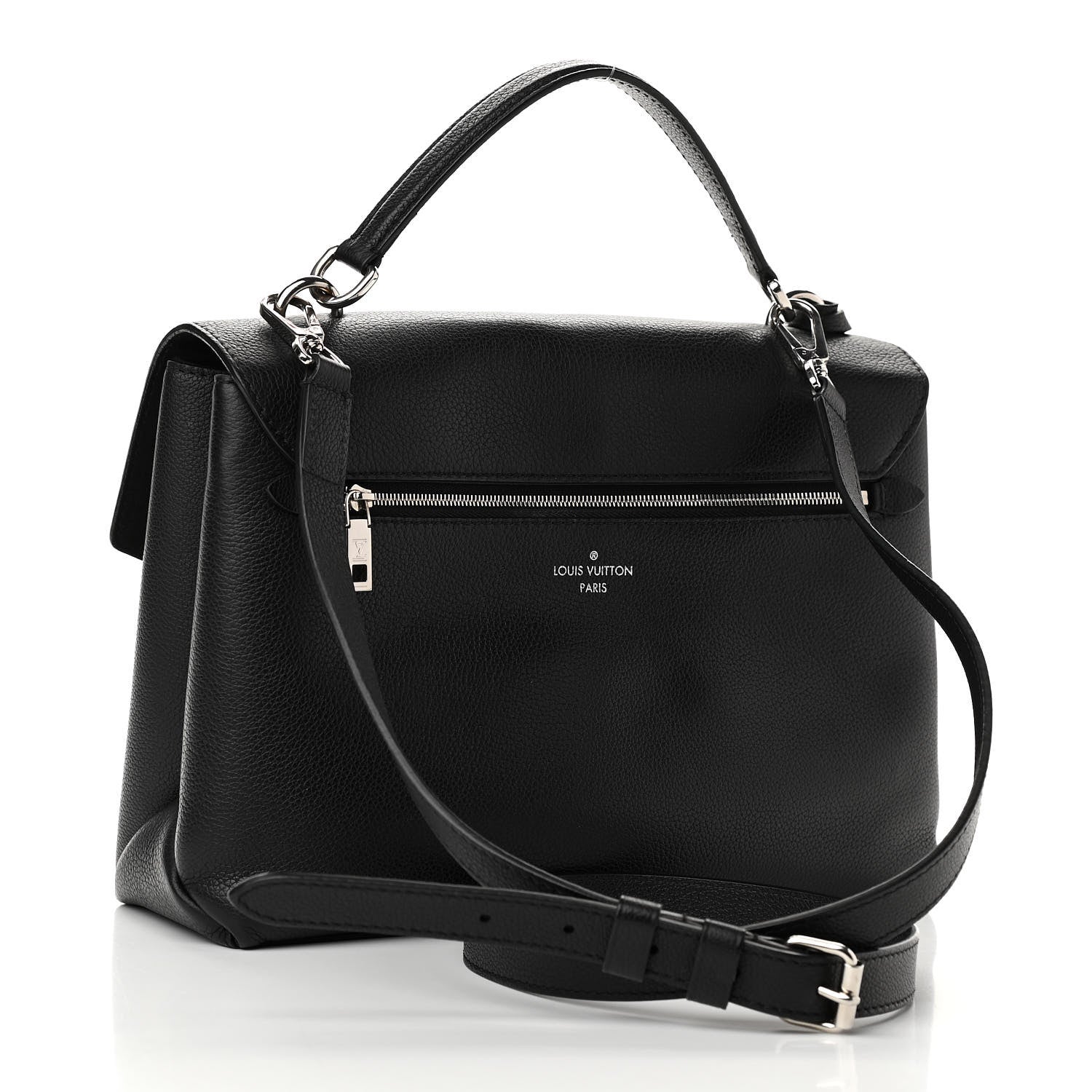 Louis Vuitton Soft Calfskin My Lockme Top Handle Black 2 of 11