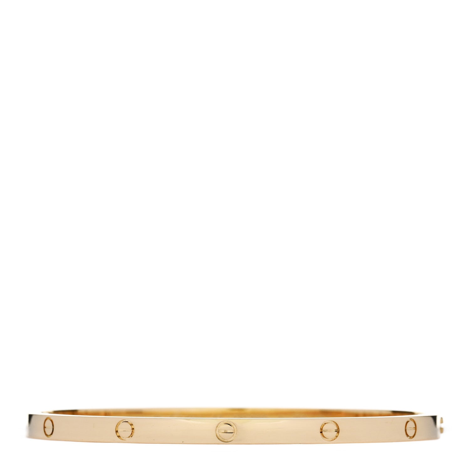 Cartier 18K Yellow Gold Small LOVE Bracelet 17 2 of 7