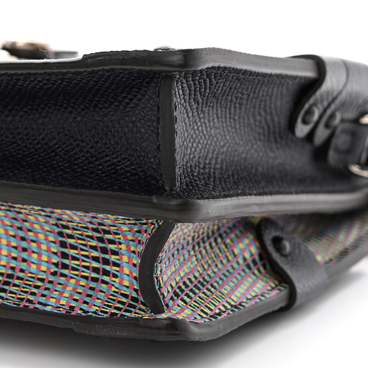 Louis Vuitton Calfskin Monogram LV Pop Trunk Clutch Blue 10 of 11