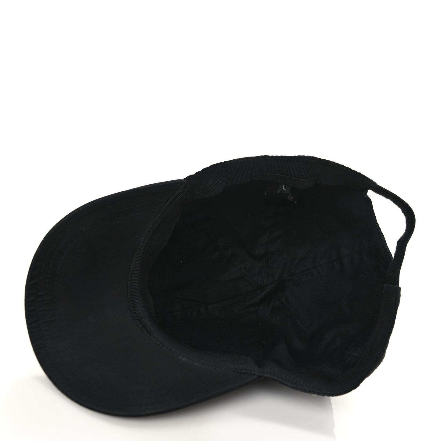 Tessuto Nylon Baseball Cap L Black