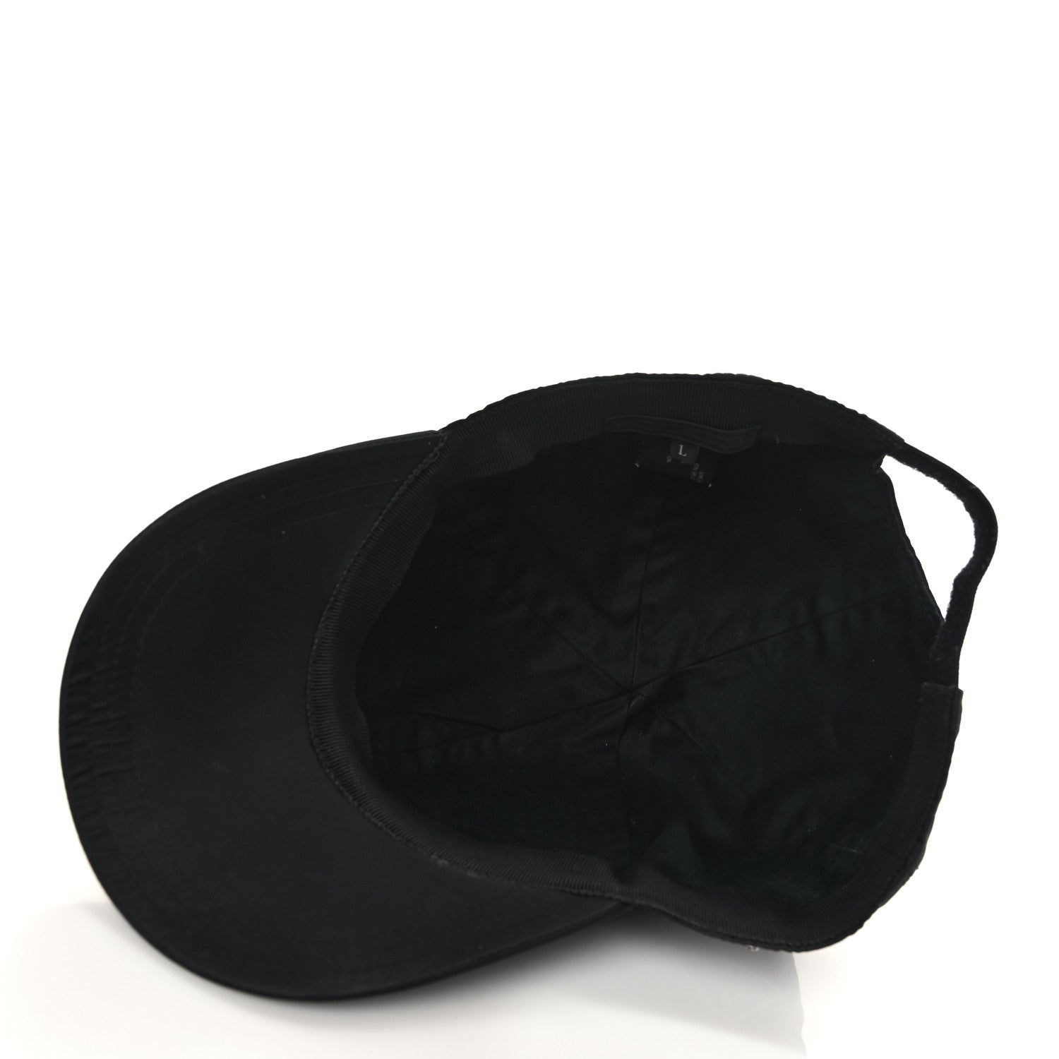 Prada Tessuto Nylon Baseball Cap L Black 7 of 8