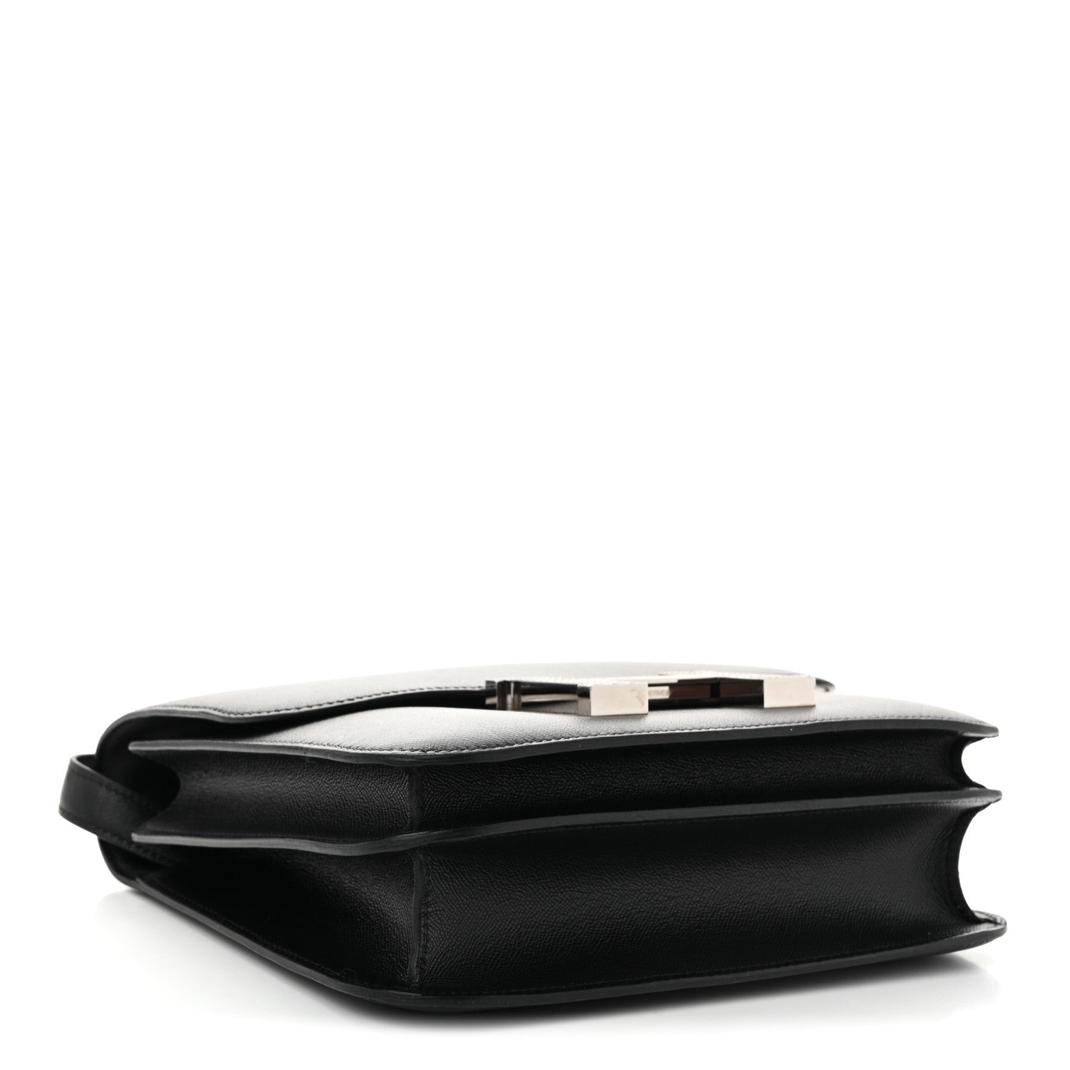 Hermes Madame Calfskin Lizard Constance 24 Black Ombre 4 of 11