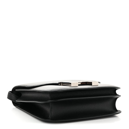 Hermes Madame Calfskin Lizard Constance 24 Black Ombre 4 of 11