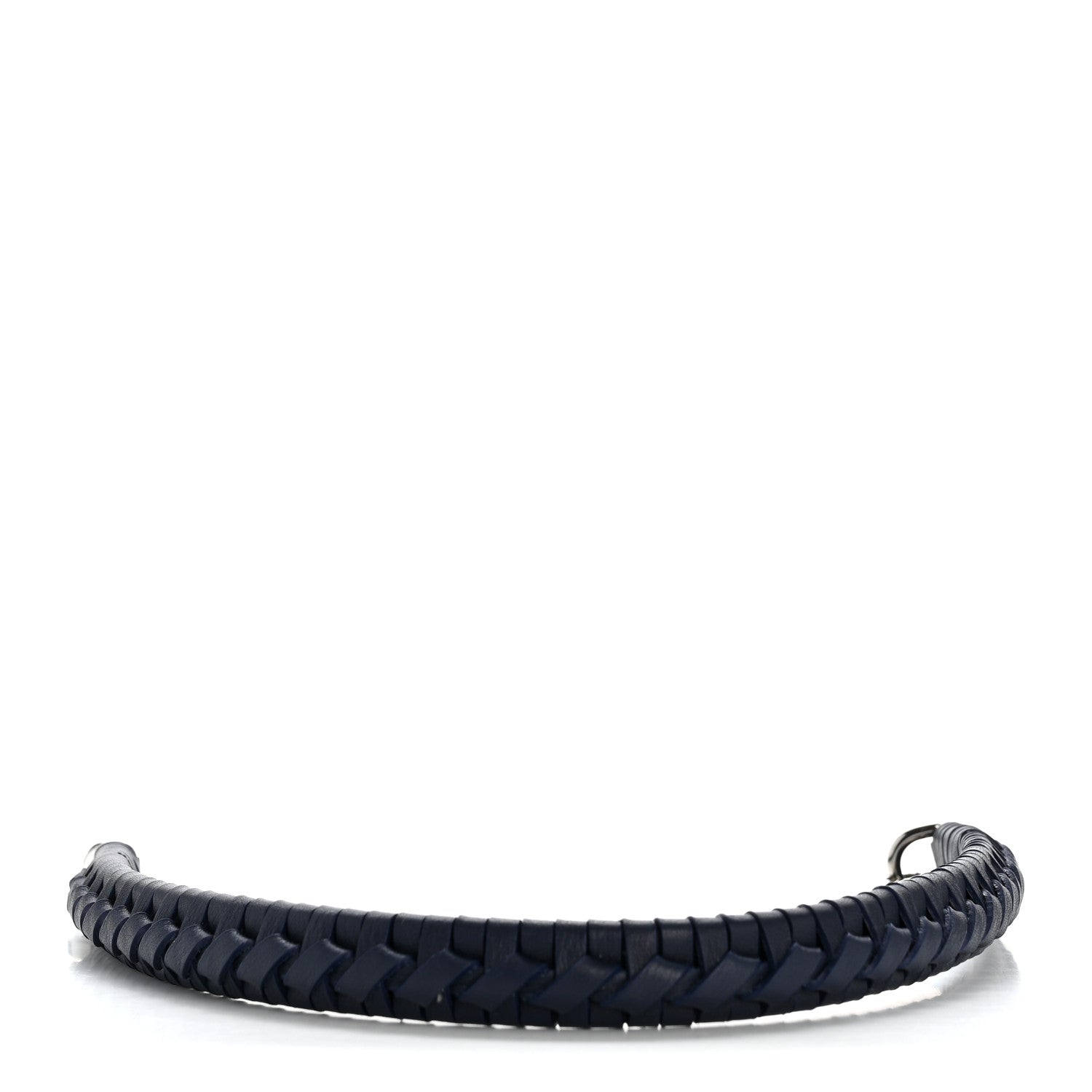Loewe Calfskin Spiral Woven Short Strap Blue 1 of 4