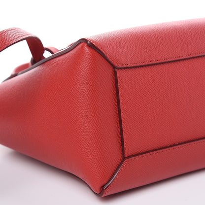Celine Baby Grained Calfskin Micro Belt Bag Coquelicot 7 of 9