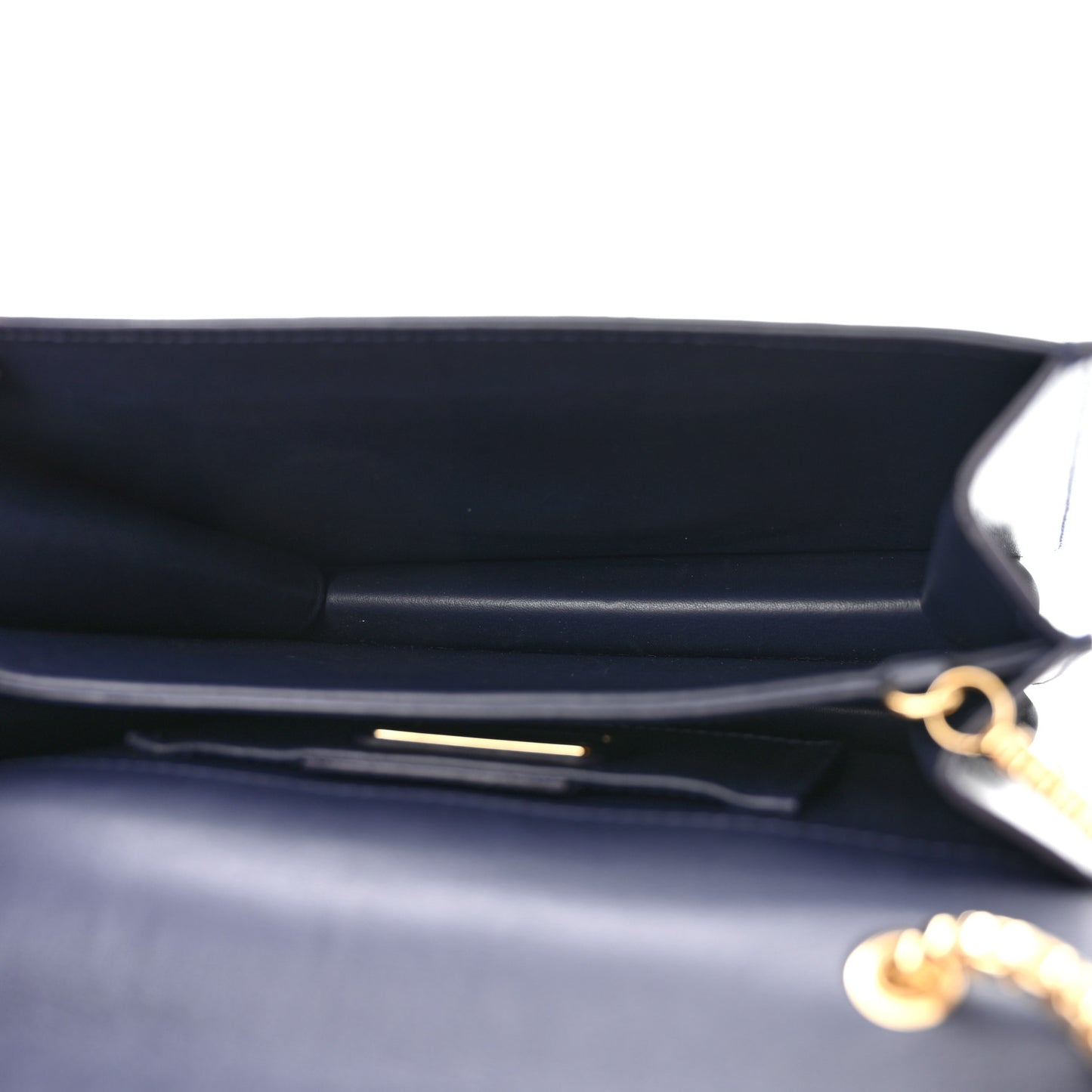 Calfskin Thalia Flap Shoulder Bag Black