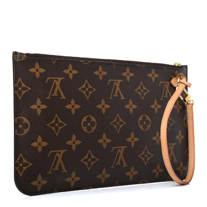 Louis Vuitton Monogram Neverfull MM GM Pochette 2 of 4