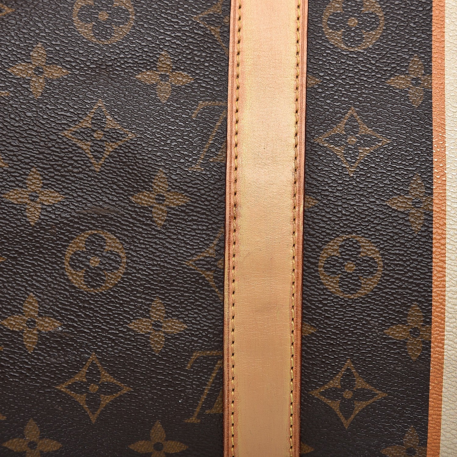 Louis Vuitton Monogram My LV Heritage Keepall Bandouliere 55 Ivory Moutarde 10 of 15