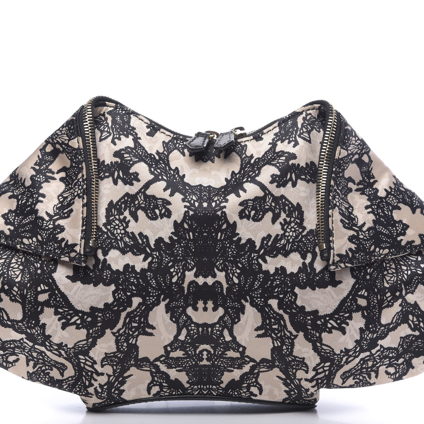 Silk De Manta Lace Print Clutch