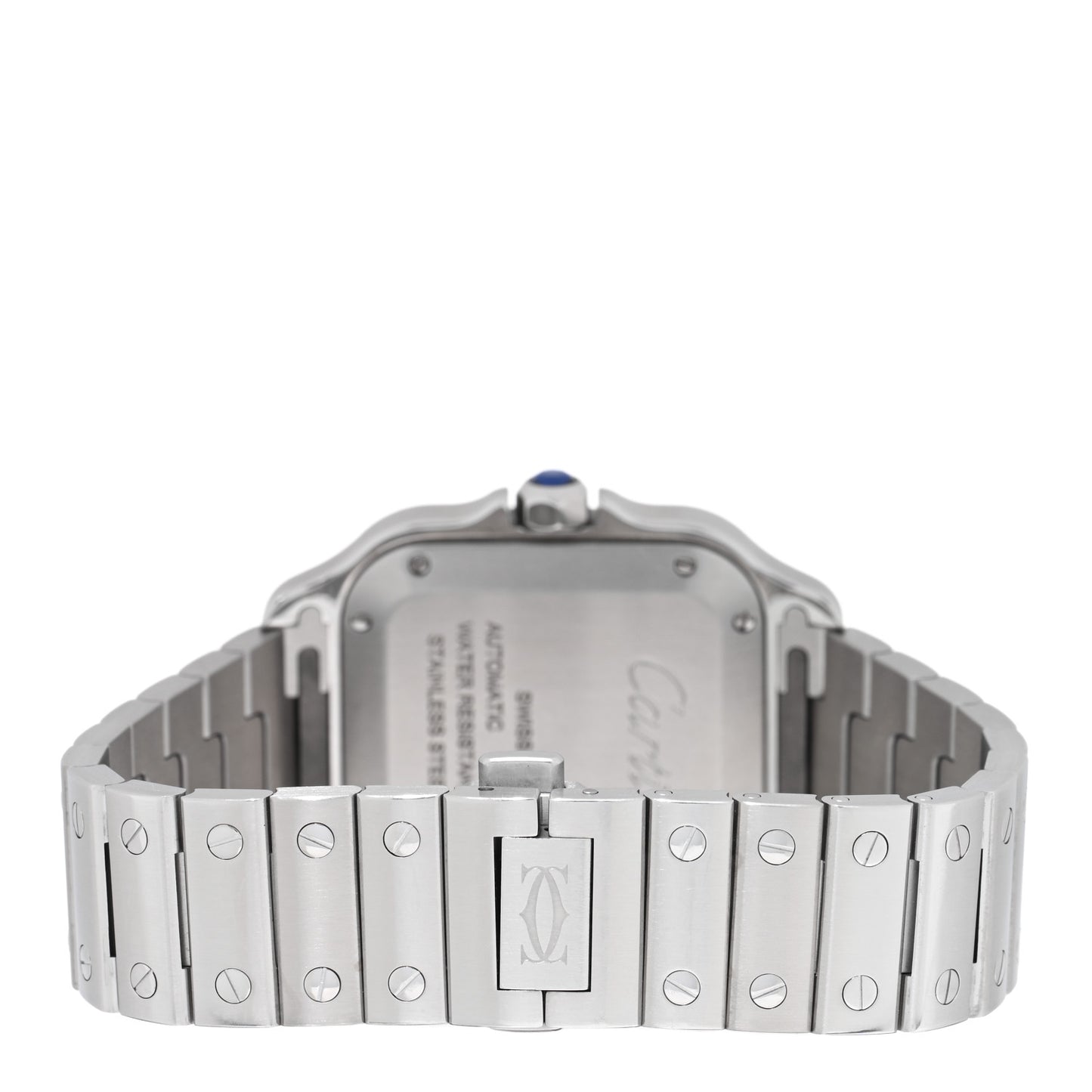 Stainless Steel 35mm Santos de Cartier Automatic Watch