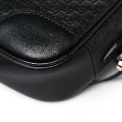 Gucci Microguccissima Mini Bree Messenger Bag Black 12 of 13