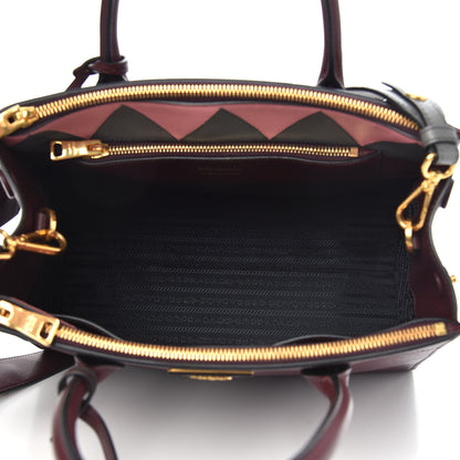 Prada Saffiano Greche Medium Paradigme Bag Granato Petalo 5 of 9