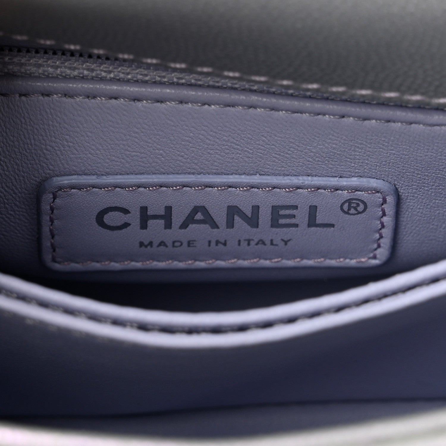 Chanel Iridescent Caviar Quilted Extra Mini Coco Handle Flap Purple 6 of 11
