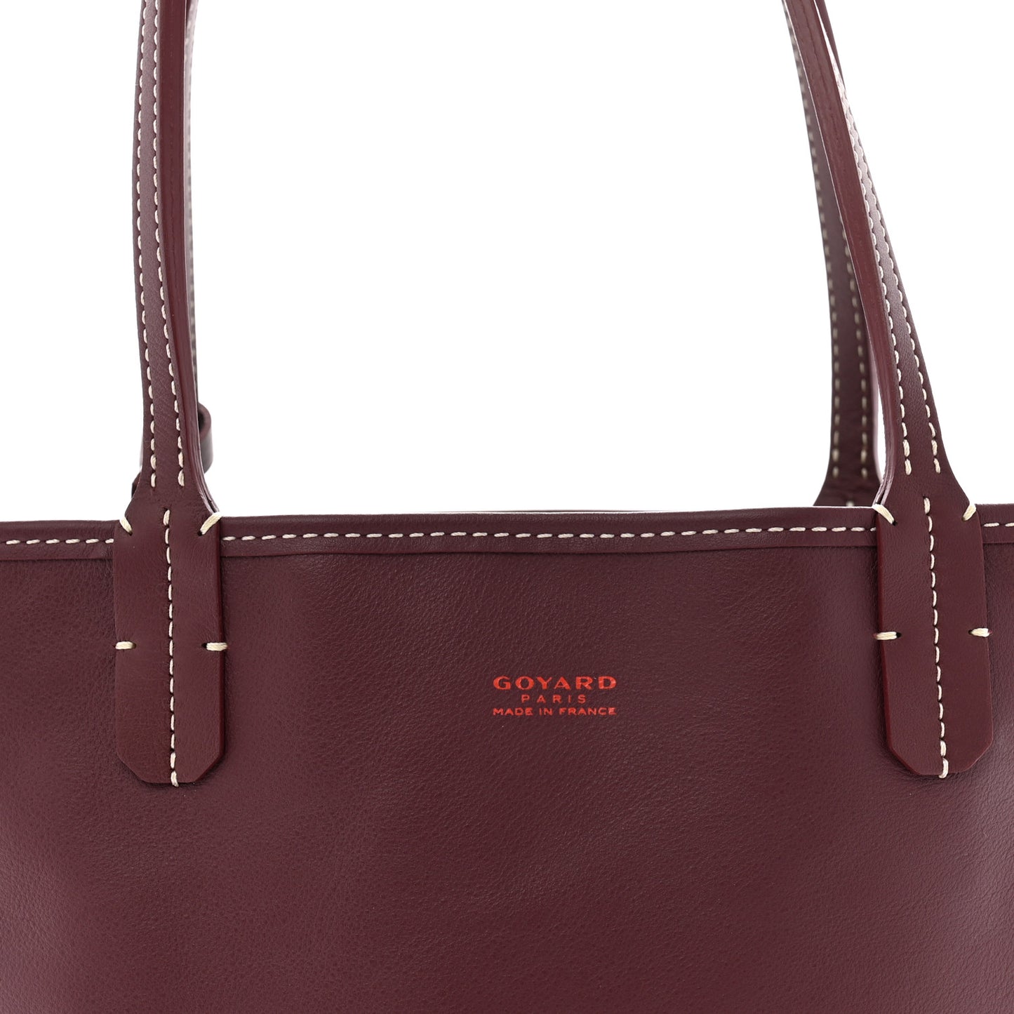 Goyardine Reversible Mini Anjou Burgundy