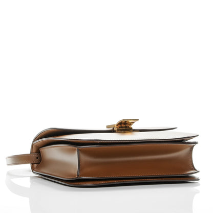Celine Box Calfskin Medium Classic Box Flap Bag Camel 4 of 8