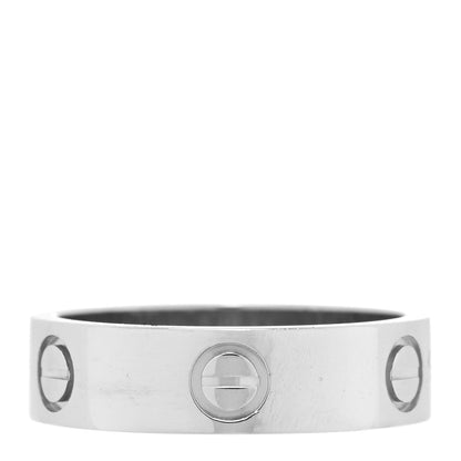 Cartier Platinum 5.5mm LOVE Ring 57 8 1 of 4