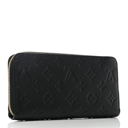 Louis Vuitton Empreinte Zippy Wallet Black 3 of 7