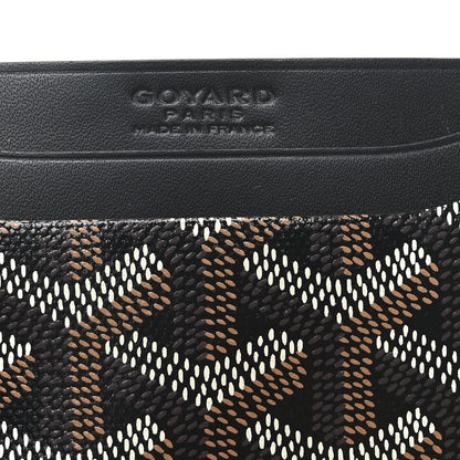 Goyard Goyardine Saint Sulpice Card Holder Black 6 of 7
