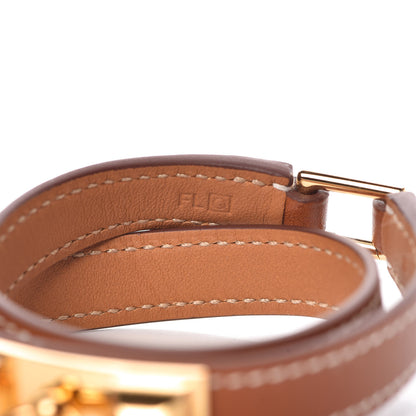 Hermes Barenia Rivale Double Tour Bracelet S Fauve 5 of 6