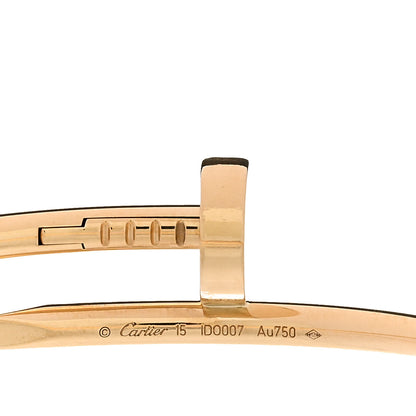 Cartier 18K Yellow Gold Juste Un Clou Bracelet 15 3 of 4
