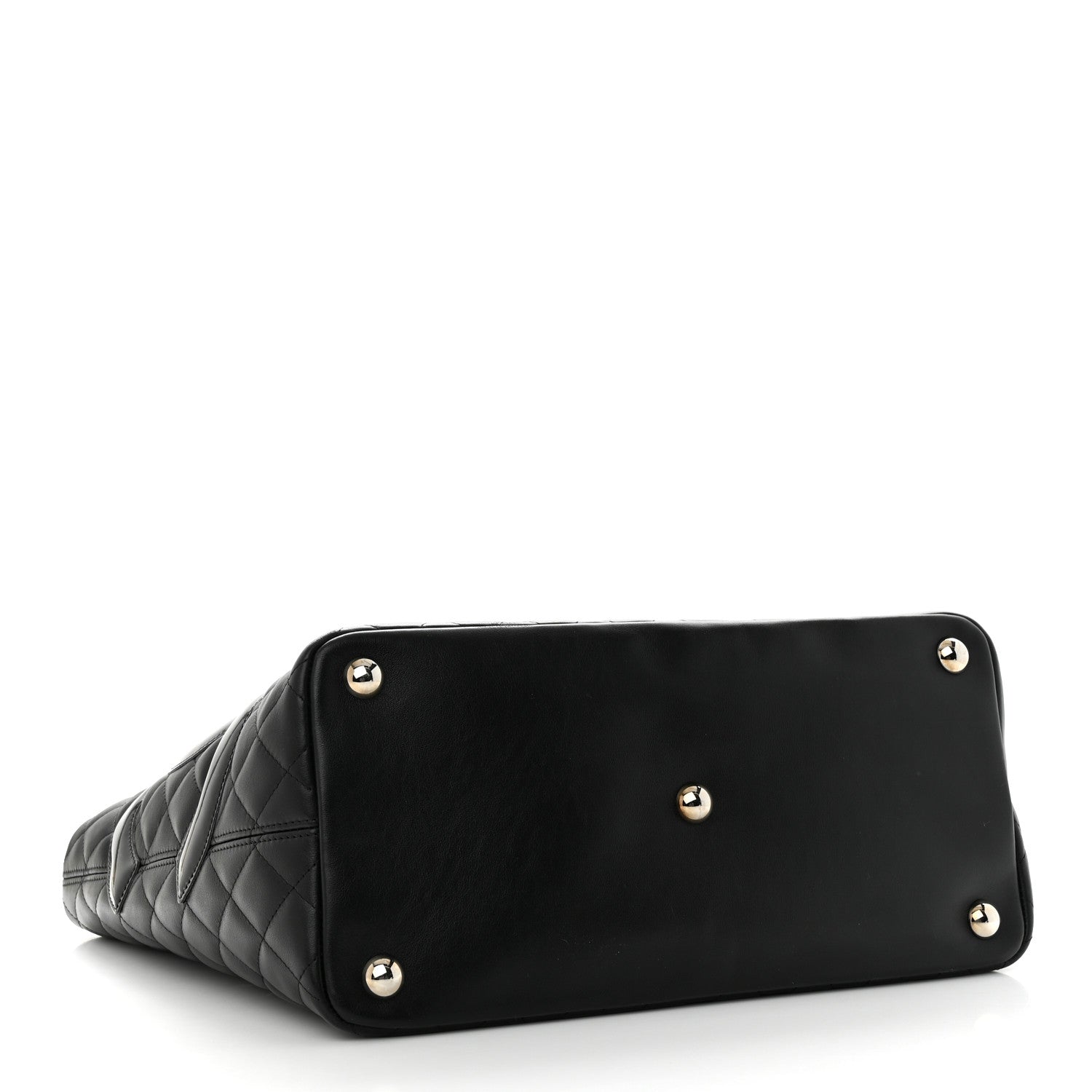 Chanel Calfskin Quilted Large Cambon Tote Black 4 of 16