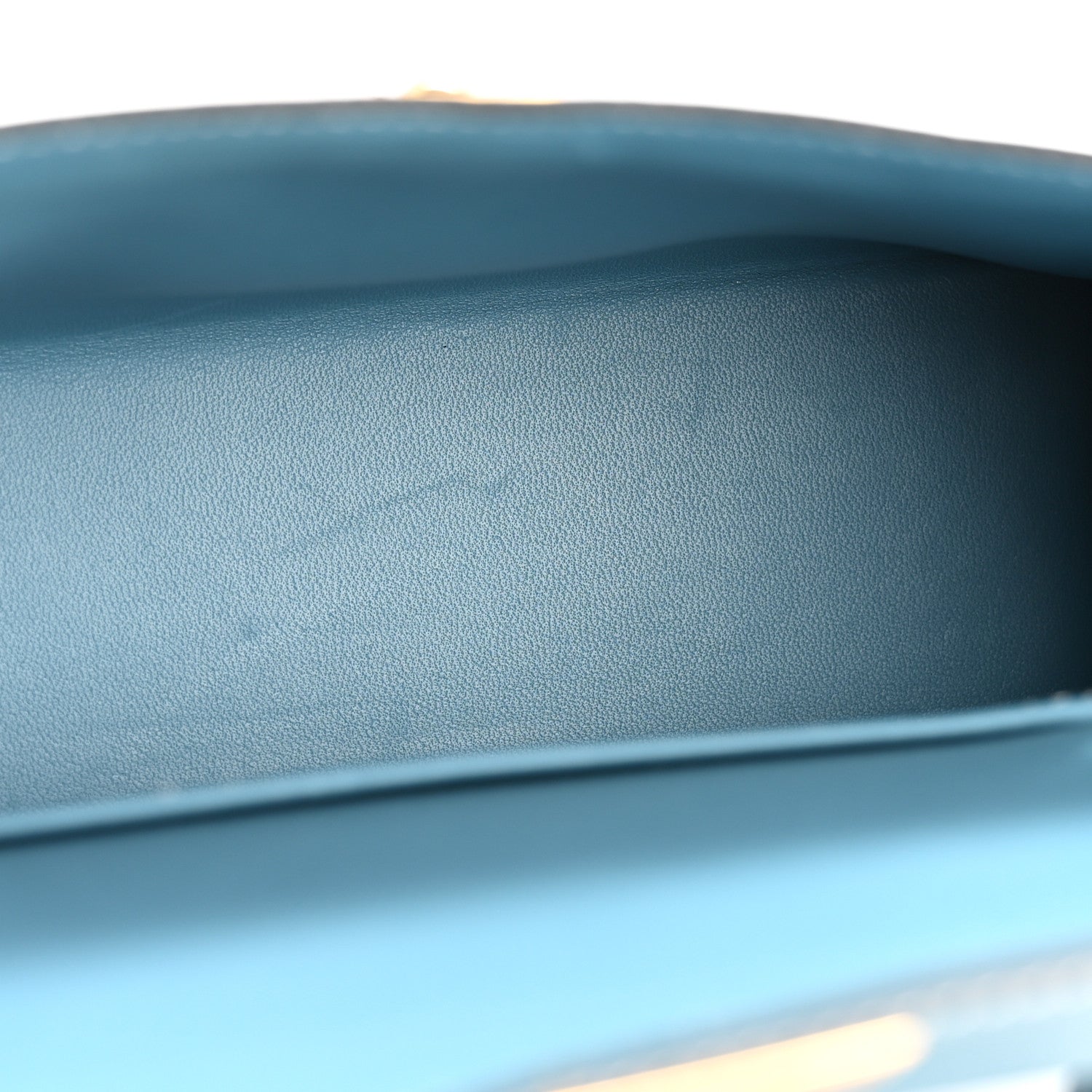 Hermes Epsom Mini Kelly Sellier 20 New Blue Jean 5 of 12