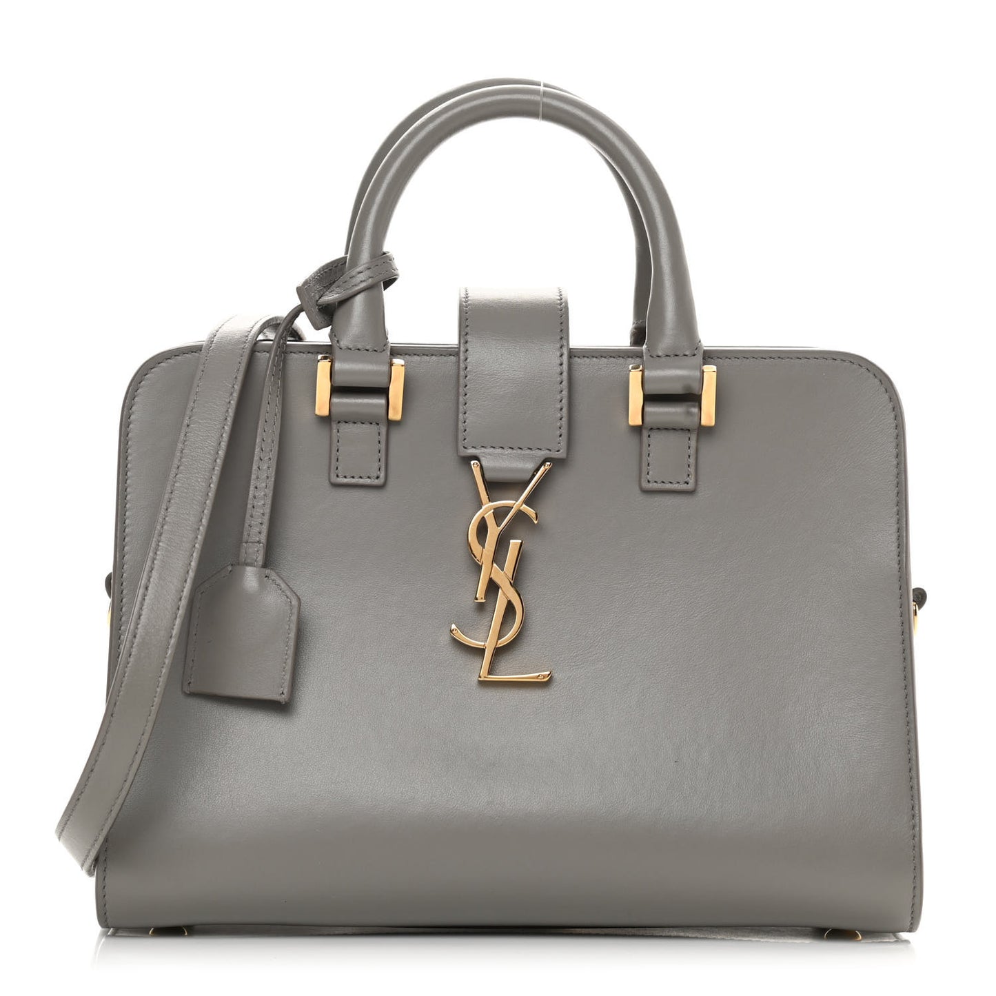 Calfskin Monogram Baby Cabas Fog