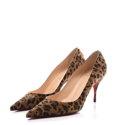 Christian Louboutin Veau Velours Clare 80 Pumps 40 Caramel 2 of 10