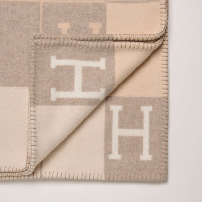 Hermes Wool Cashmere Avalon III Blanket Coco Camomille 3 of 4