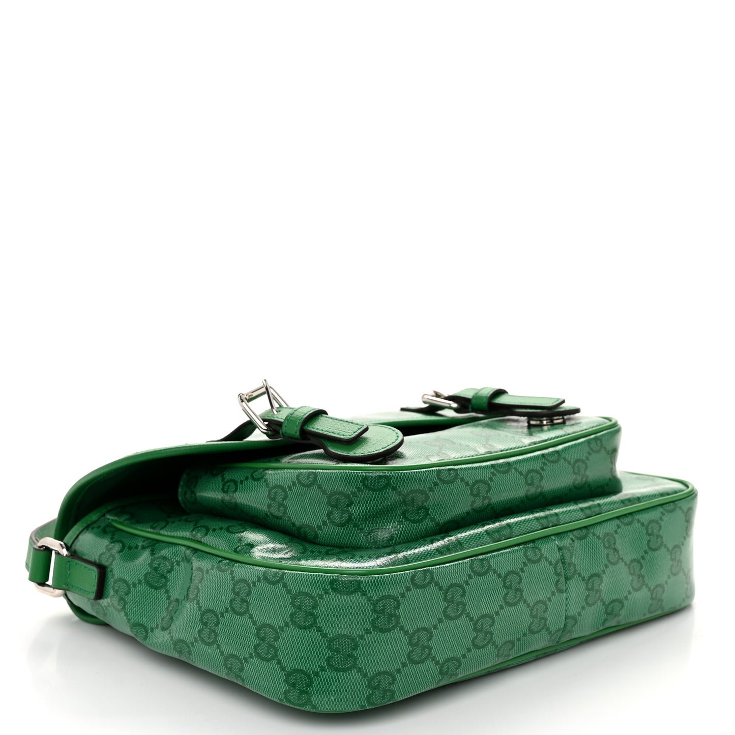 Monogram GG Childrens Messenger Bag Green