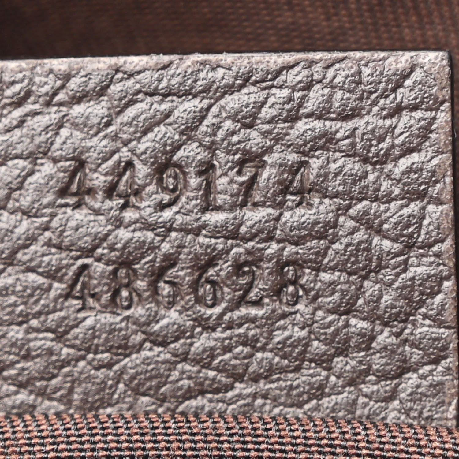 Gucci Monogram Belt Bag Dark Brown 7 of 10