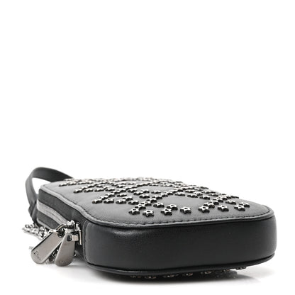 Christian Dior Lambskin Cannage Lucky Star Studded Lady Dior Phone Holder  Black 4 of 10