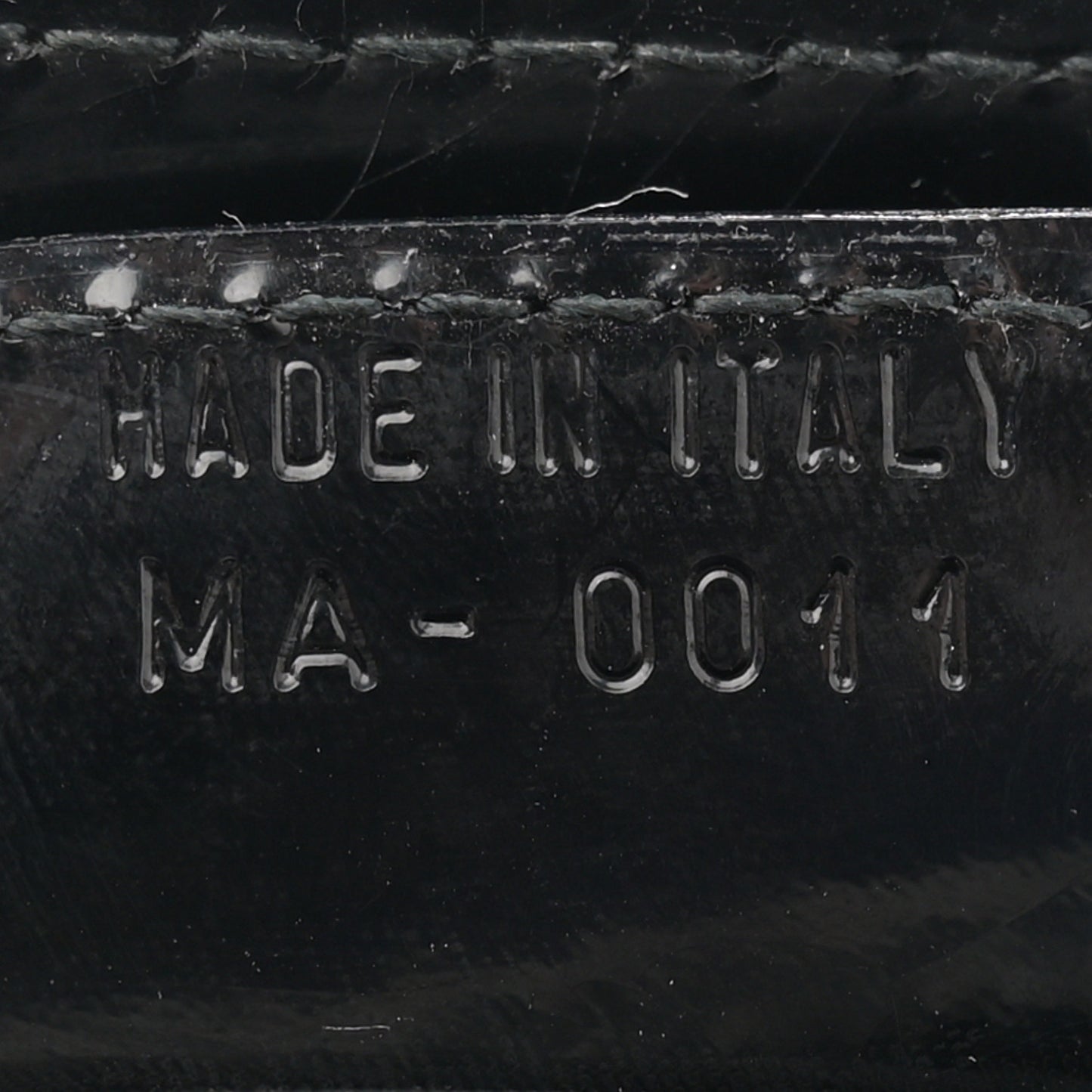 Denim Perforated Patent Trailer Trash Cadillac Tote Black