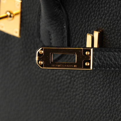 Hermes Togo Birkin 25 Black 19 of 22