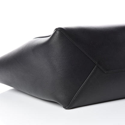 Celine Soft Grained Calfskin Medium Horizontal Cabas Phantom Black 5 of 19