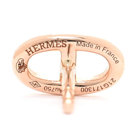 Hermes 18K Rose Gold TPM Farandole Stud Earrings 5 of 6