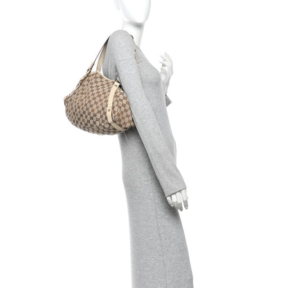 Gucci Monogram Medium Abbey Shoulder Bag Off White 2 of 10