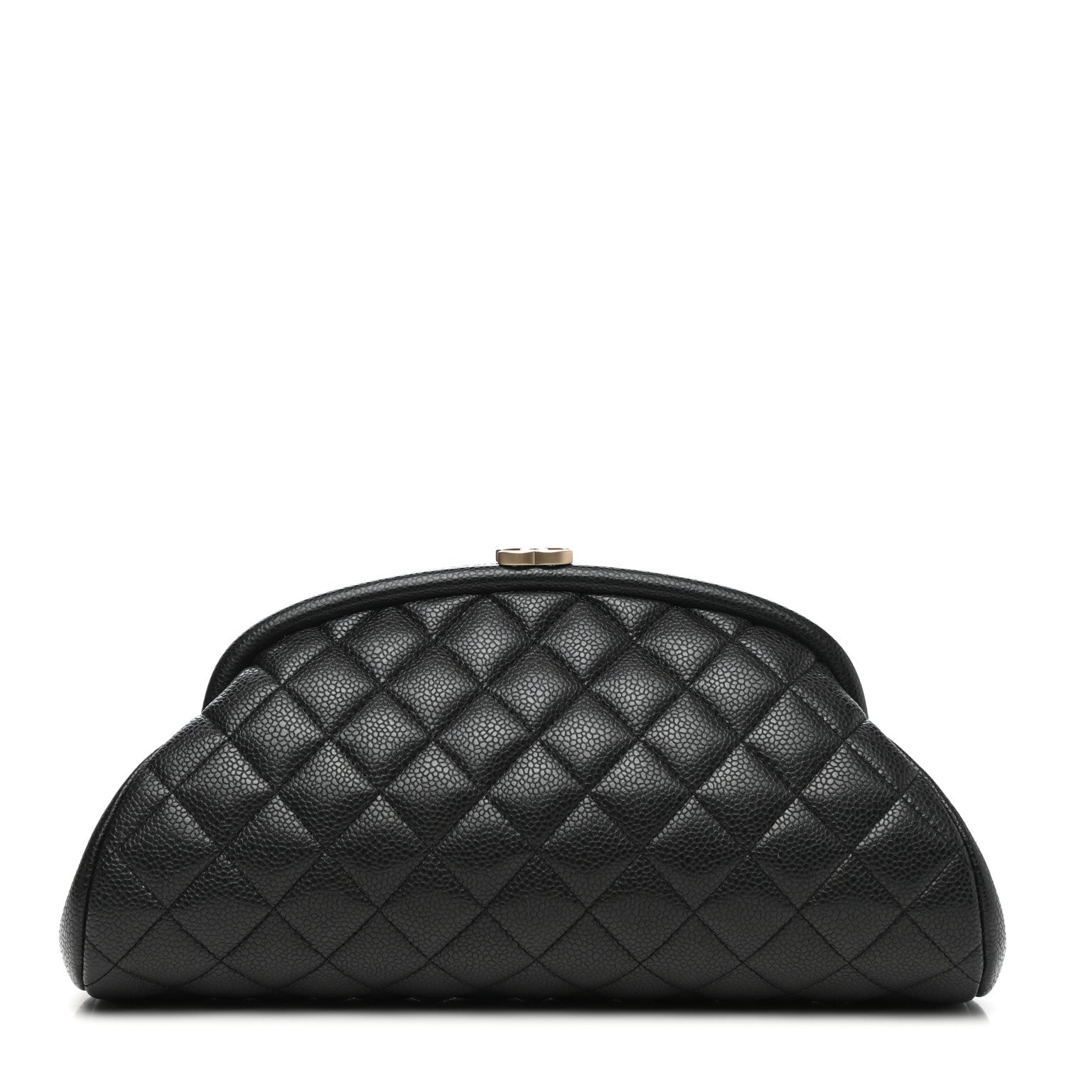 Chanel Caviar Quilted Timeless Clutch Black 1 of 7