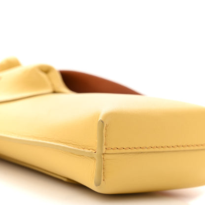 Loewe Calfskin Bunny Pouch Crossbody Bag Mustard 9 of 10