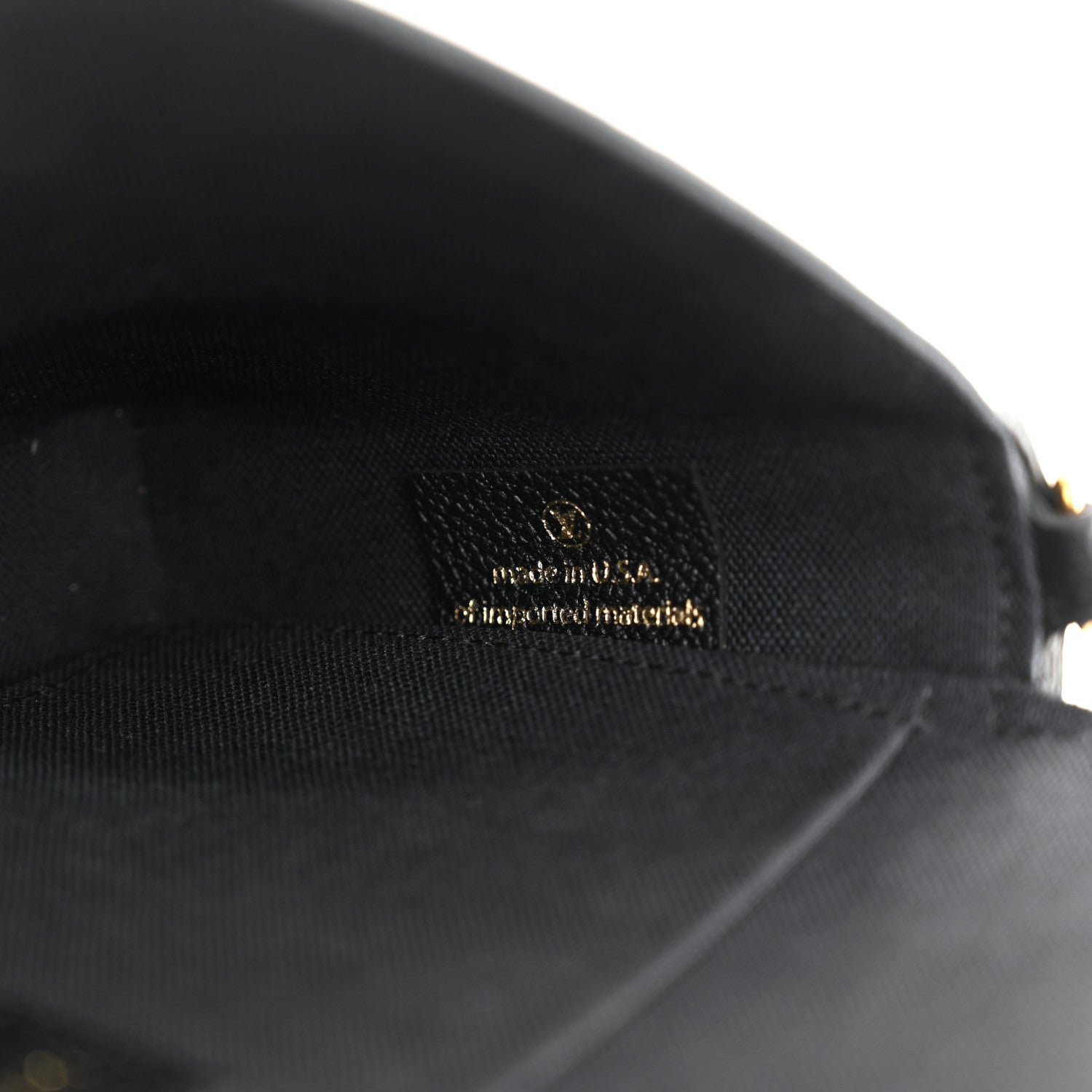 Louis Vuitton Empreinte Pochette Felicie Chain Wallet Black 8 of 10