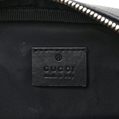 Gucci GG Supreme Monogram Web Belt Bag Black 6 of 9