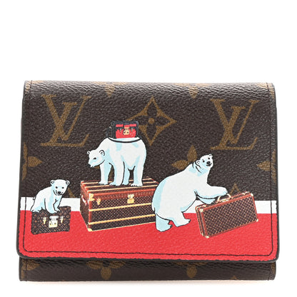 Louis Vuitton Monogram 2017 Christmas Animation Victorine Wallet 1 of 6