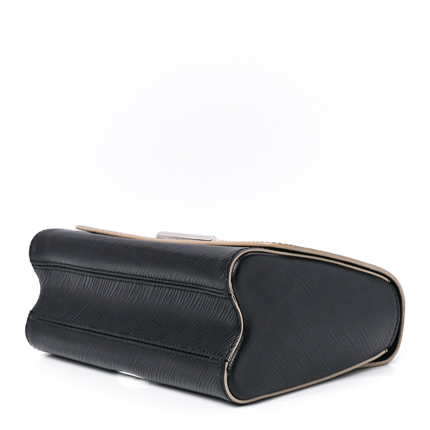 Epi Travel Stickers Twist Shoulder Bag MM Black